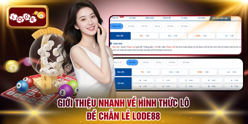 Giới thiệu nhanh về hình thức lô đề chẵn lẻ LODE88